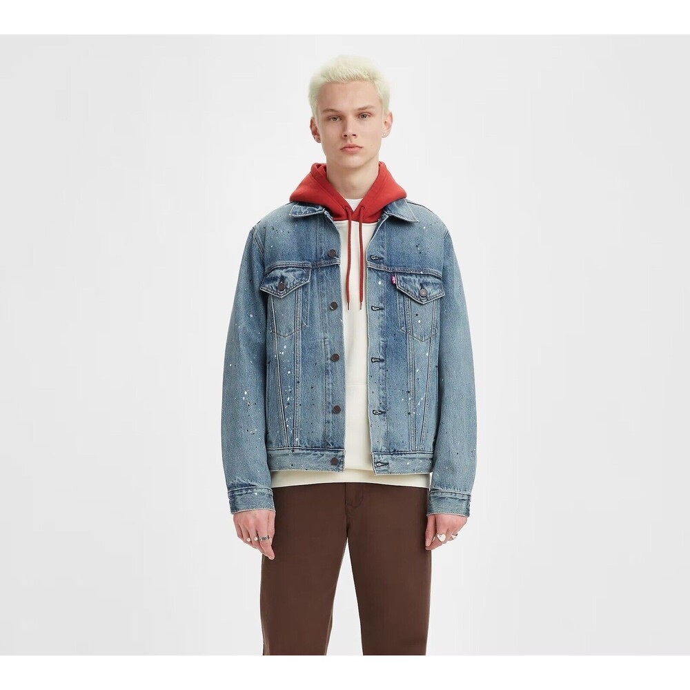 Levi's® Premium VINTAGE RELAXED FIT TRUCKER JACKET-size XL